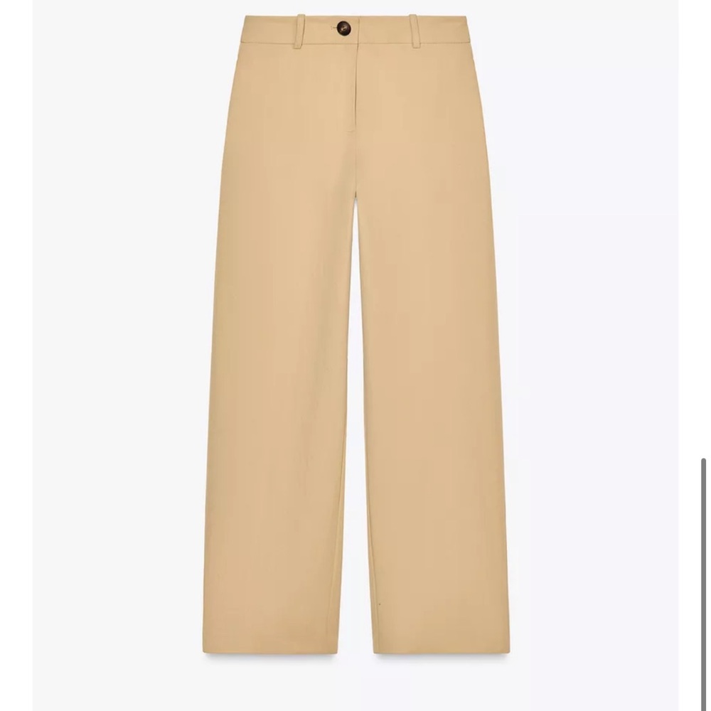 NWT-Zara Straight Leg WomenTan Pants